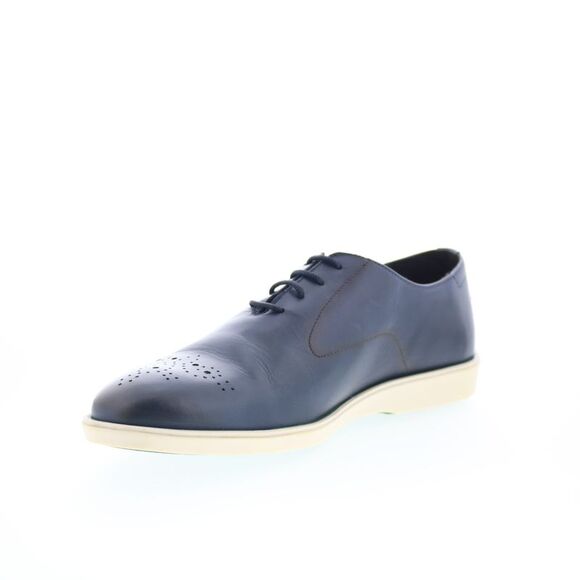 Pastori by Di Bianco Mens Decius Blue Shoes (NWT) - Picture 4 of 7